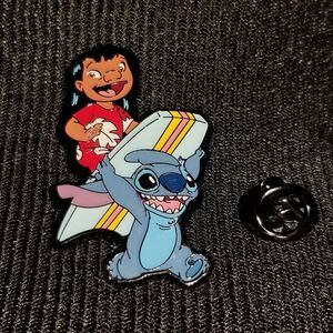 Disney Loungefly Pin Lilo & Stitch Surfboard Blind Box Mystery Surfing
